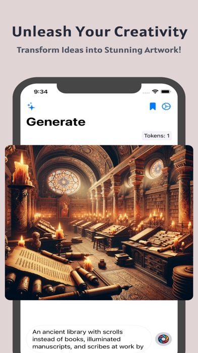 Muse - AI Photo Generator Screenshot