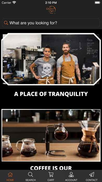 Oak Bean Coffee Screenshot