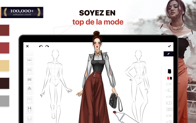 Screenshot #1 pour Fashion Design: Dessin de Mode