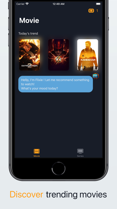MoodFlix - Movies by Mood Screenshot