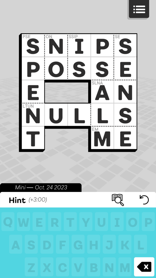 #4. Knotwords+ (iOS) 由: Zach Gage