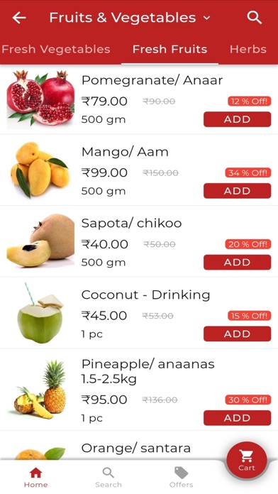 Veggit- Online fruits&veggies Screenshot
