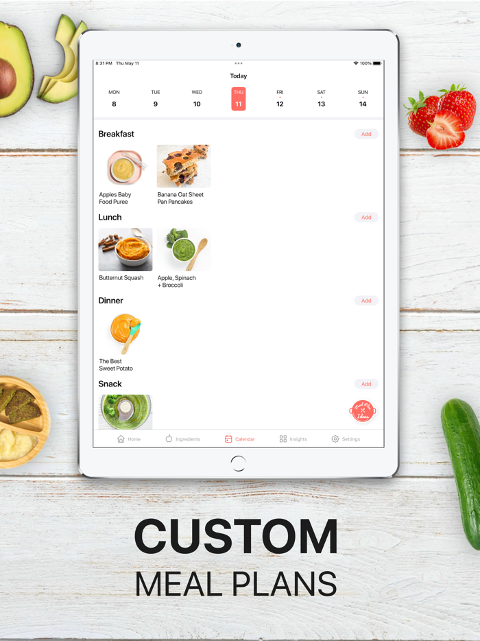 BLW Meals Baby Led Weaning