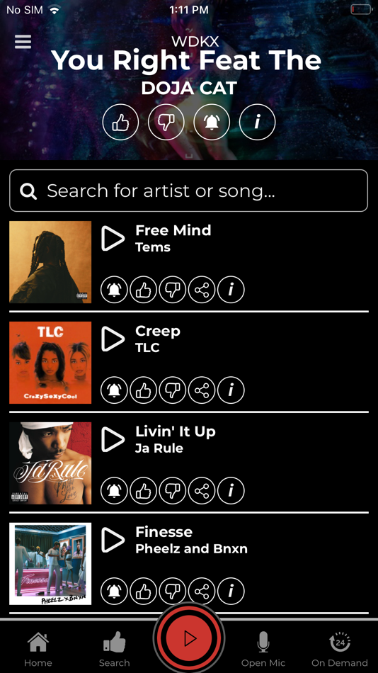 #3. WDKX (iOS) 由: Futuri Media, LLC