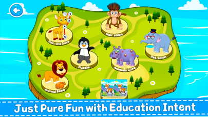 Animal Name Sounds Girls Games Screenshot