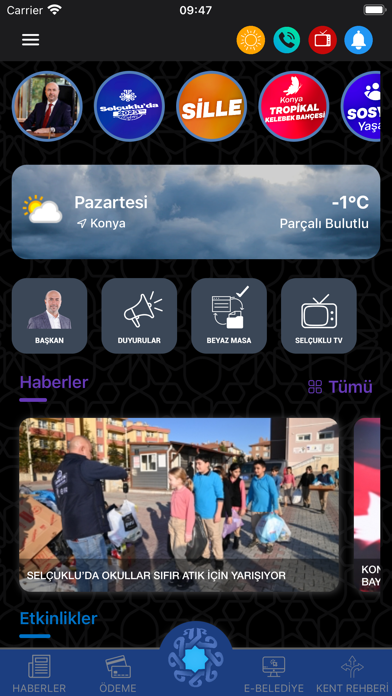 Selçuklu Belediyesi Screenshot
