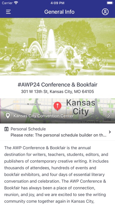 AWP24 Conference & Bookfair Screenshot