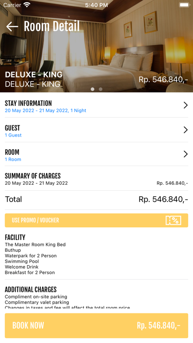 Labersa Grand Hotel Screenshot