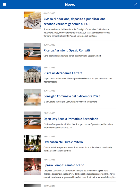 Screenshot #6 pour Comune di Villa d'Almè