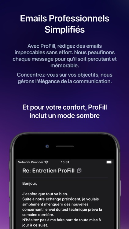 ProFill: CV & Rédaction screenshot-7