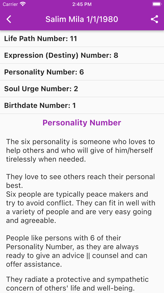 Numerology Calculator Online