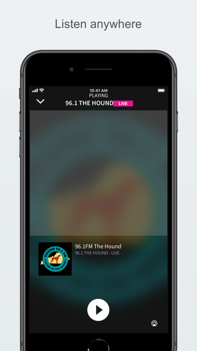 Hound FM Screenshot
