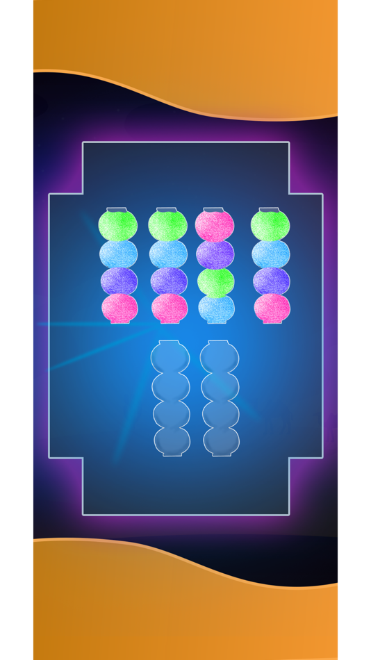 #6. Color Sort - Sand Pour Puzzle (iOS) By: Braca Innovations, Inc