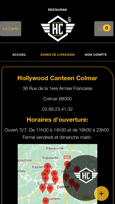 Hollywood Canteen Colmar Screenshot