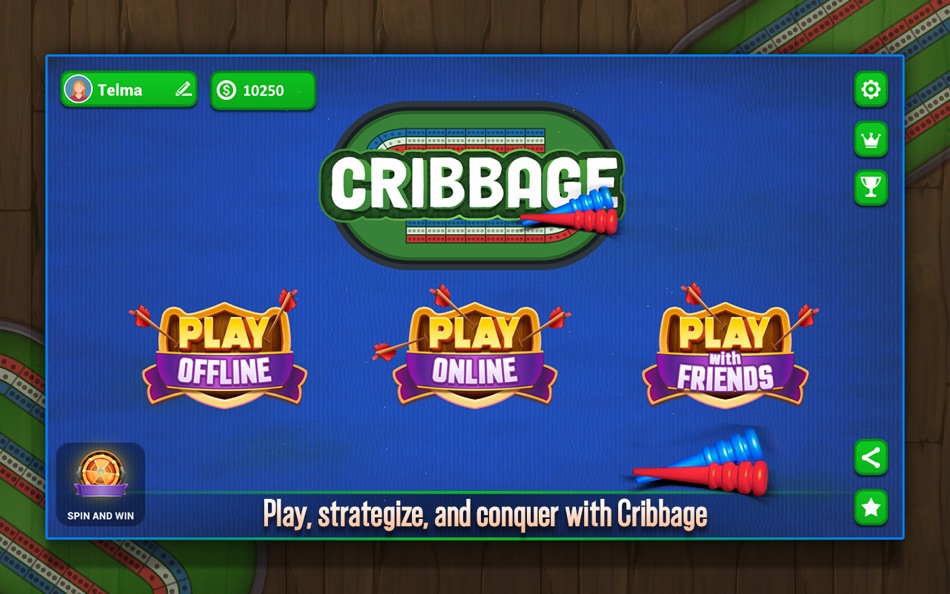 #1. Cribbage: Classic Card Game (macOS) 由: Ironjaw Studios Private Limited