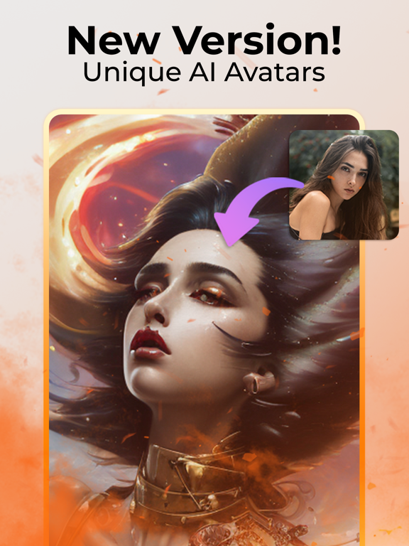 avtrs.ai - AI Art & Avatars iPad screenshot 6 - Photo & Video app