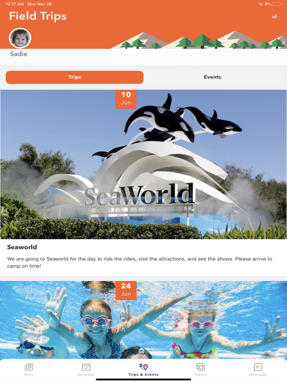 Camp Source iPad screenshot 6 - Education app