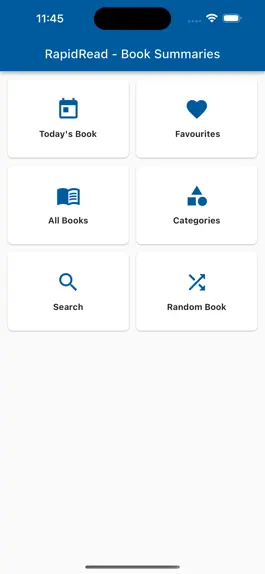 Game screenshot RapidRead - Short Book Summary mod apk