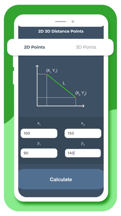 Distance Points Calculator