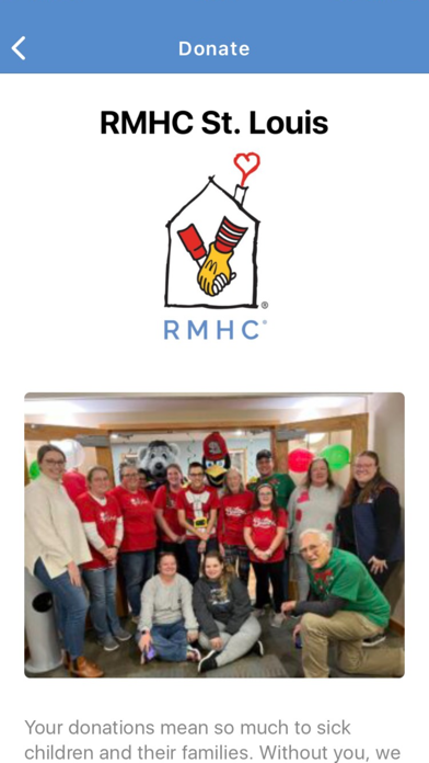 RMHC St. Louis Screenshot