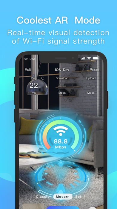 iWifi - AR speed & signal testのおすすめ画像1