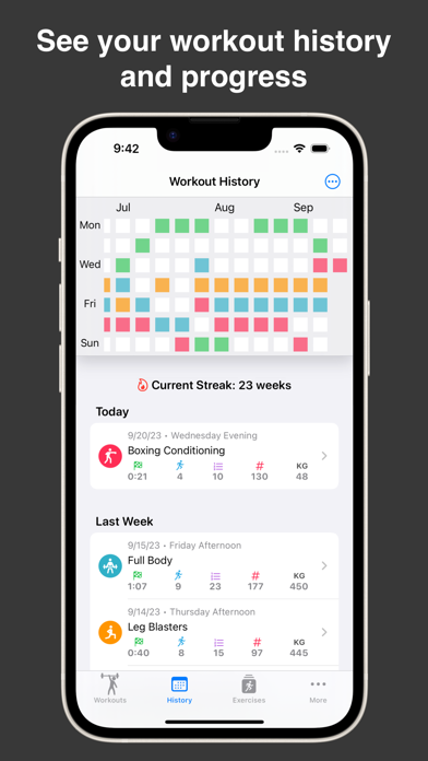 IncredibleWorkout Screenshot