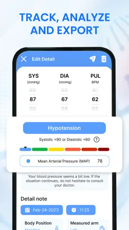 Game screenshot BMP: Blood Pressure Tracker hack