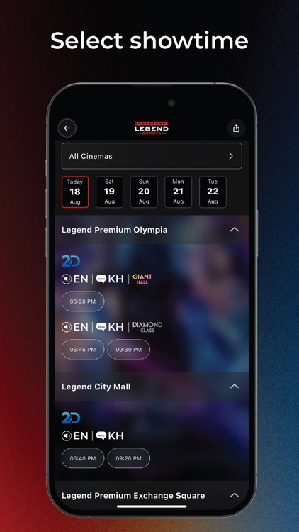 Legend Cinema screenshot-3