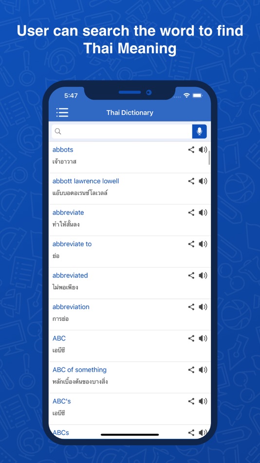 #2. Thai Dictionary: Translator (iOS) 由: Rushikesh Trivedi