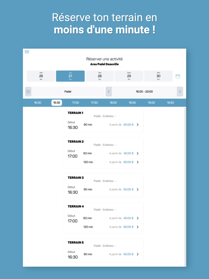 Area Padel Deauville