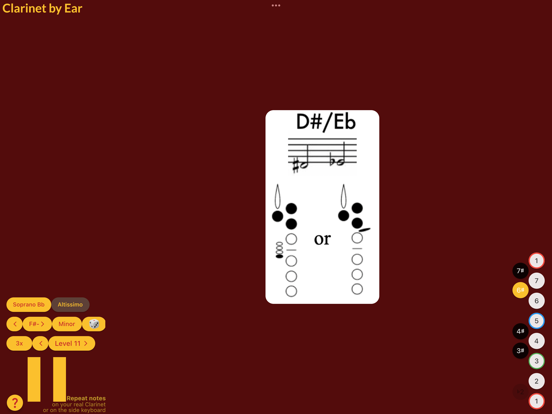 Screenshot #6 pour Clarinet by Ear