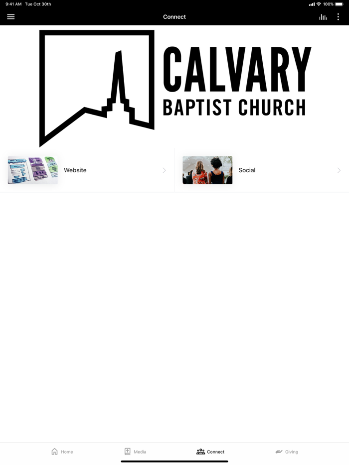 Calvary Baptist Church - CT