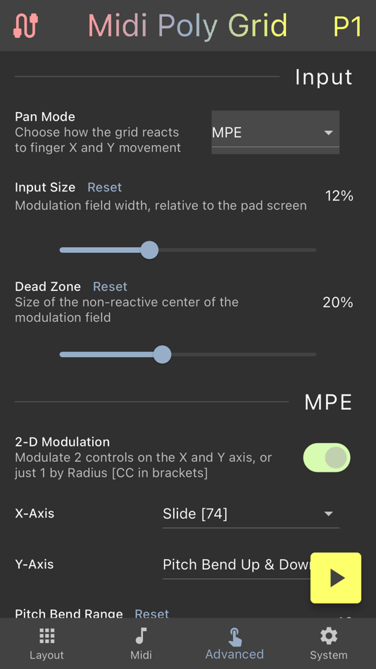 #4. Midi Poly Grid (iOS) 由: Andreas Mueller