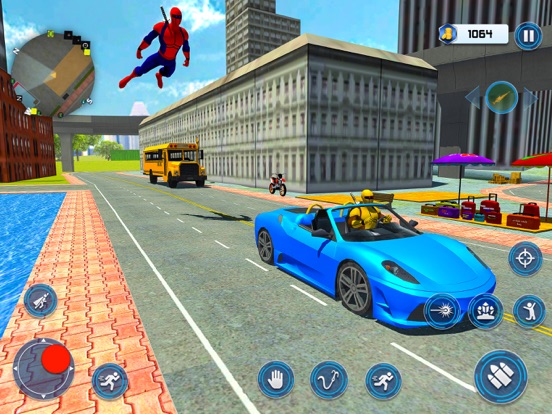 Super Rope Hero Vice Town iPad screenshot