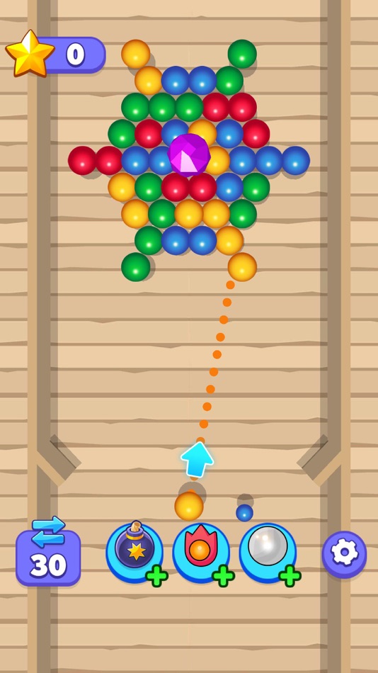 #4. Bubble Fall 3D (iOS) 由: Voodoo