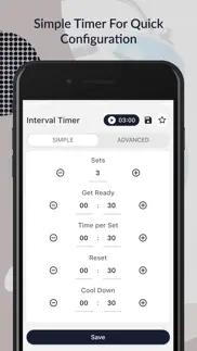 interval timer for workout iphone screenshot 2