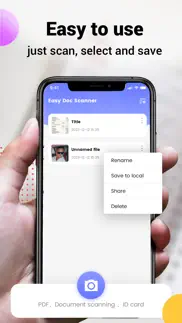 easy doc scanner&mini iphone screenshot 4