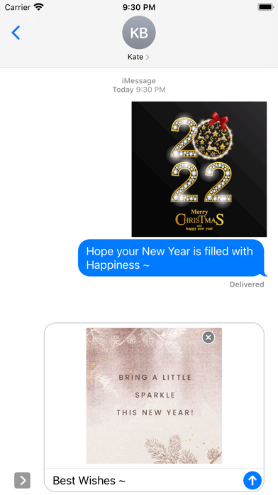 2022 - Happy New Year Stickers Screenshot