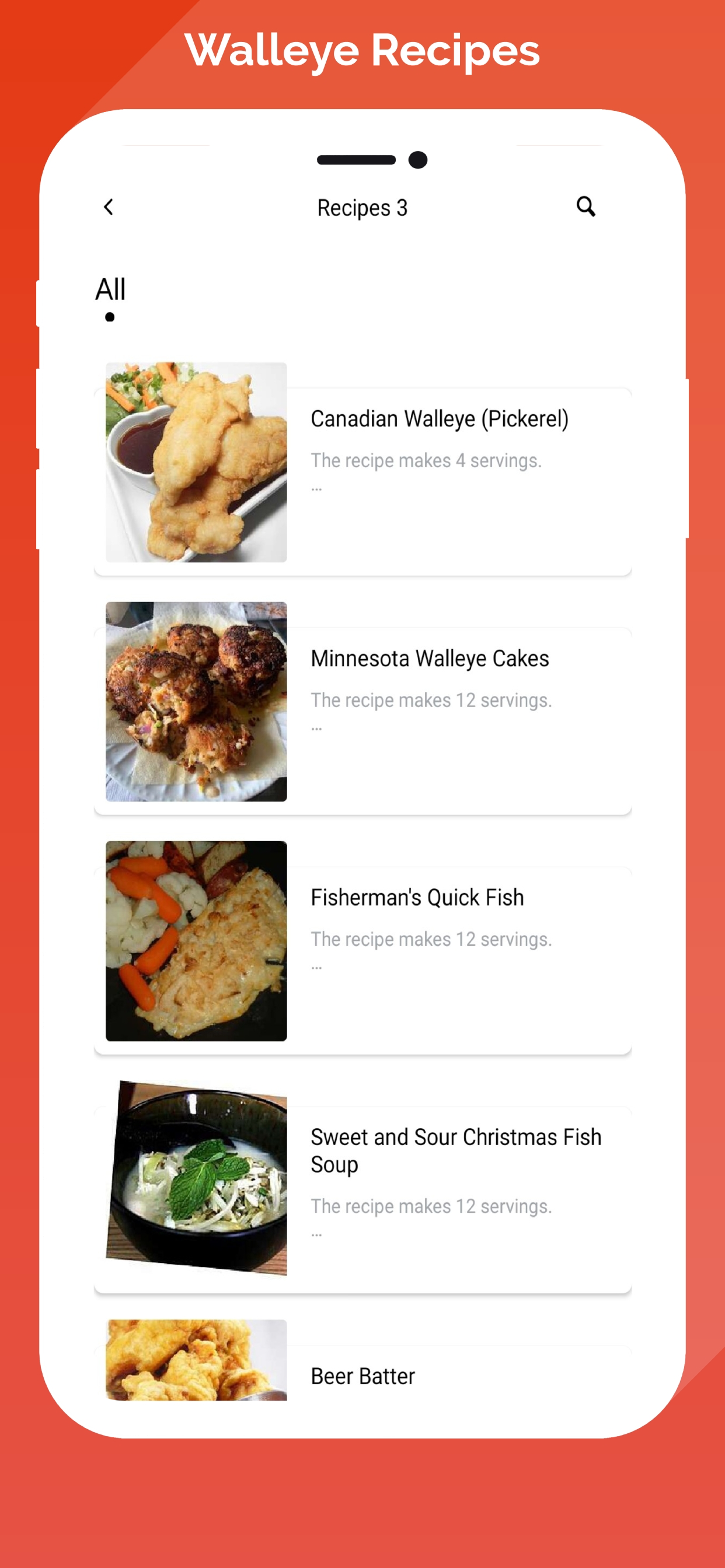 Walleye Recipes