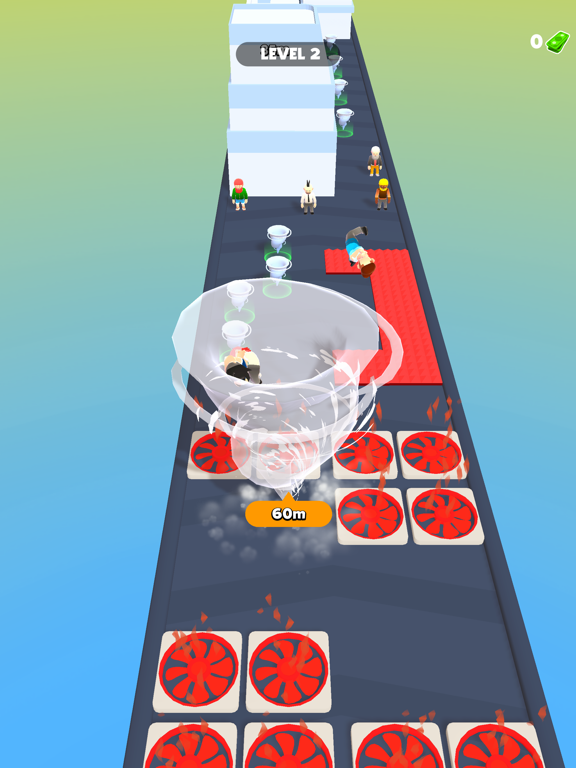 Screenshot #4 pour Tornado Runner 3D
