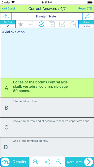 Screenshot #3 pour Human Body A&P Practice Test