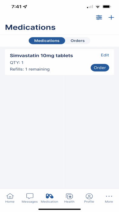 BWT Prescriptions Screenshot