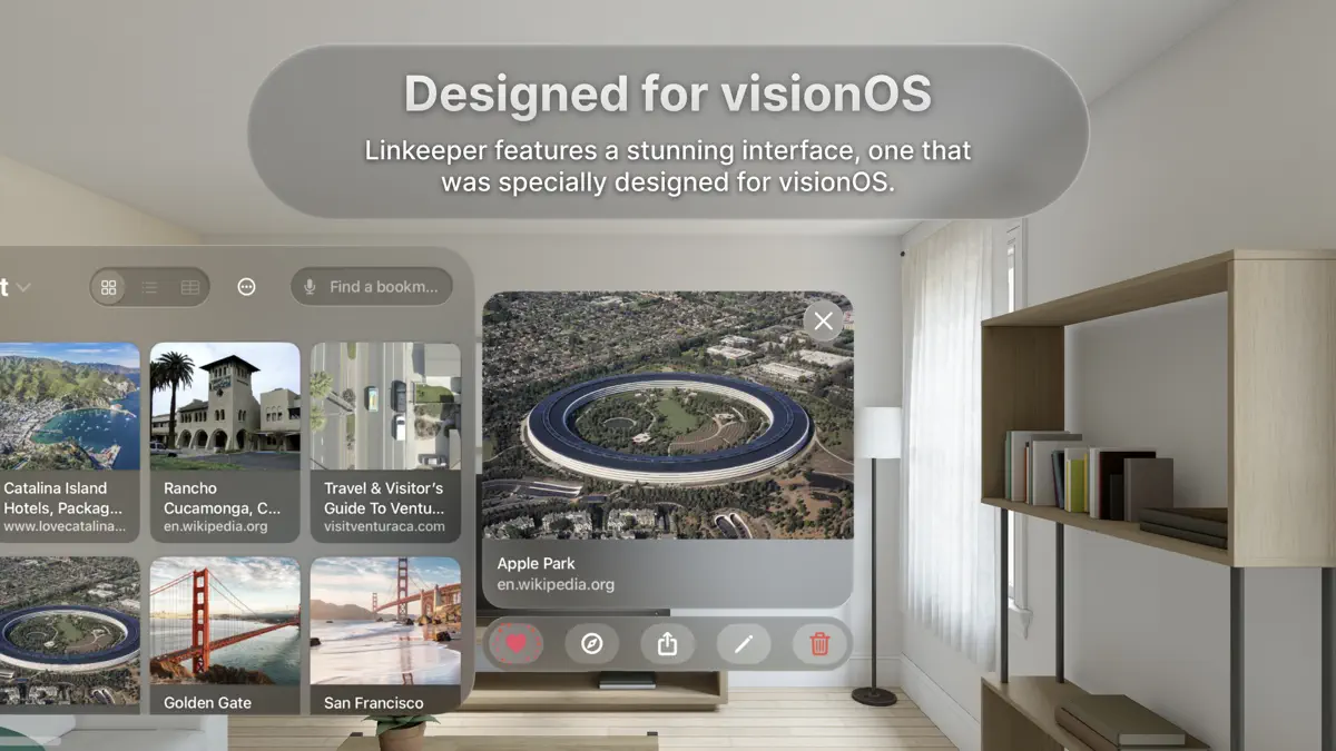 Bookmarks: Linkeeper screenshot 2