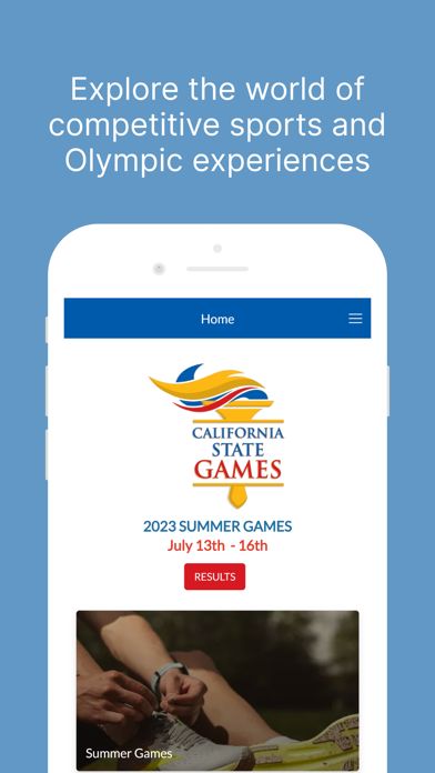 California State Games Screenshot