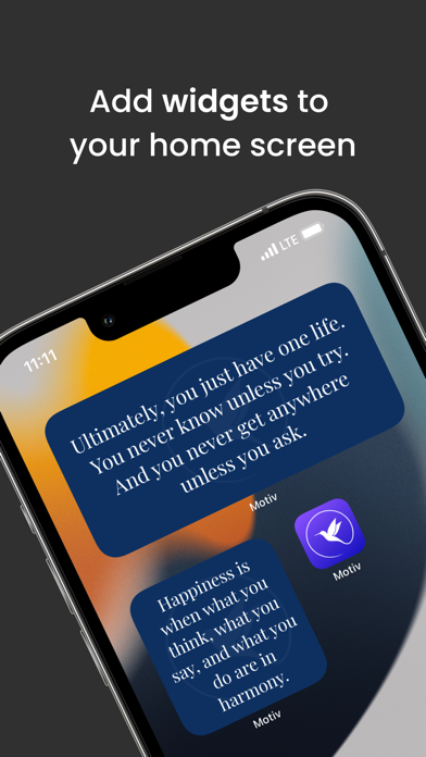 Motiv - Motivational Quotes Screenshot