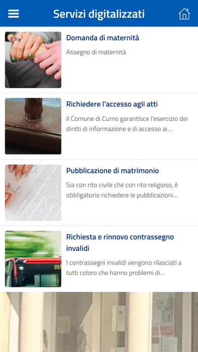 Comune di Curno Screenshot