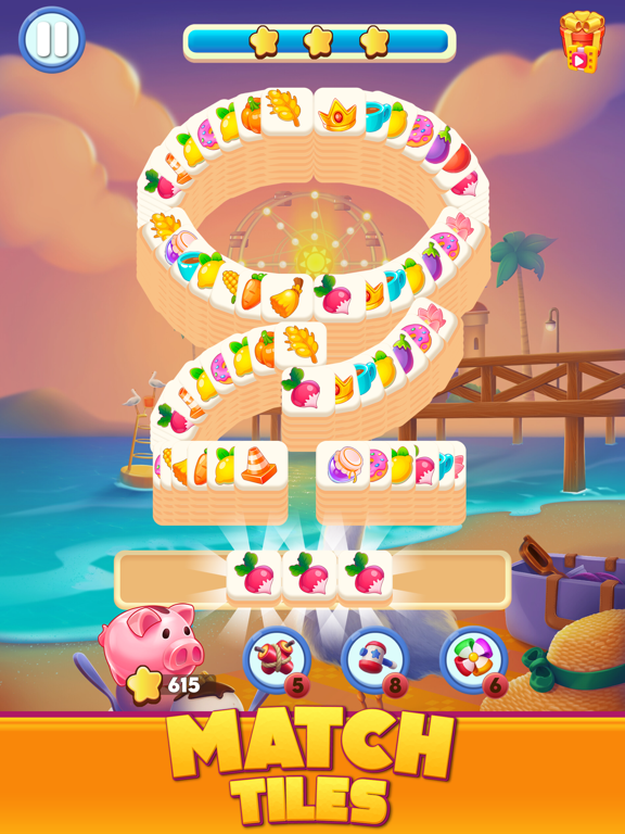 Screenshot #4 pour Tuile Triple Master 3D