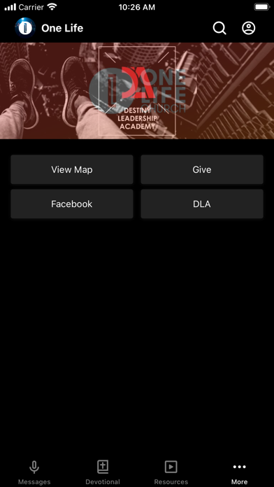 One Life Church Resources Screenshot