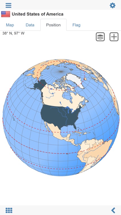 World atlas & map MxGeo Pro