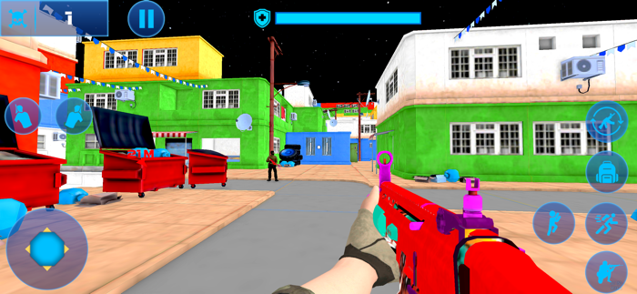 FPS Strike Commando Shooting